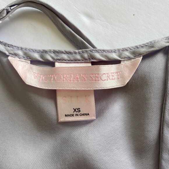 Victoria's Secret Sleeveless 100% Silk Chemise Light Pastel XS - Picture 7 of 8